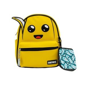 PEELY FORTNITE Licensed Kids 10.5" Mini Backpack with Coin Purse Wallet NWT